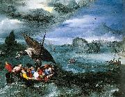 Pieter Brueghel the Younger, Christ in the Storm on the Sea of Galilee